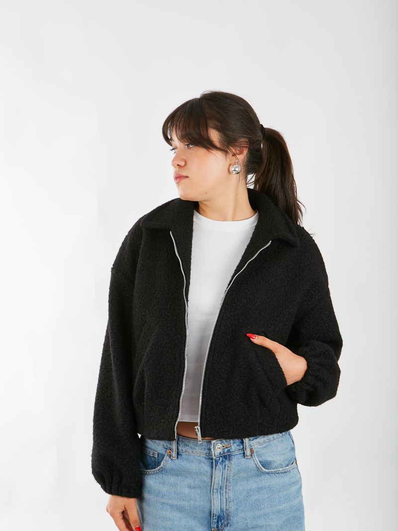 Дамско Късо яке Suzy bomber jacket - Черно