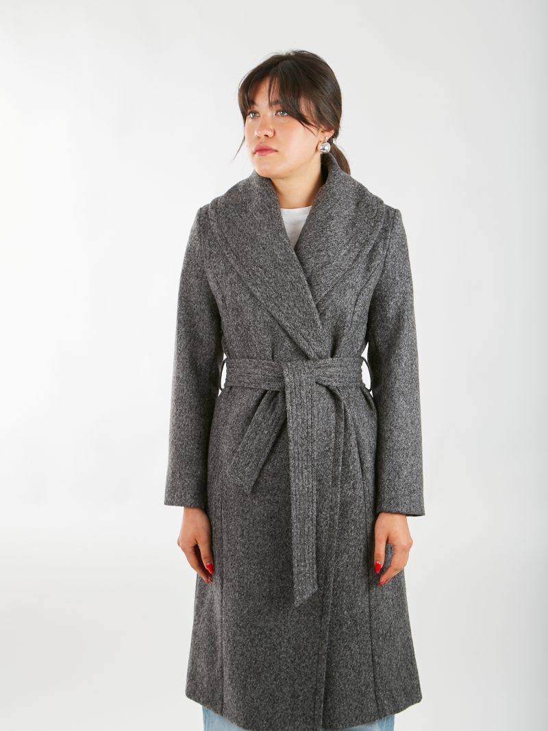 Дамско Палто James coat - Сив Меланж