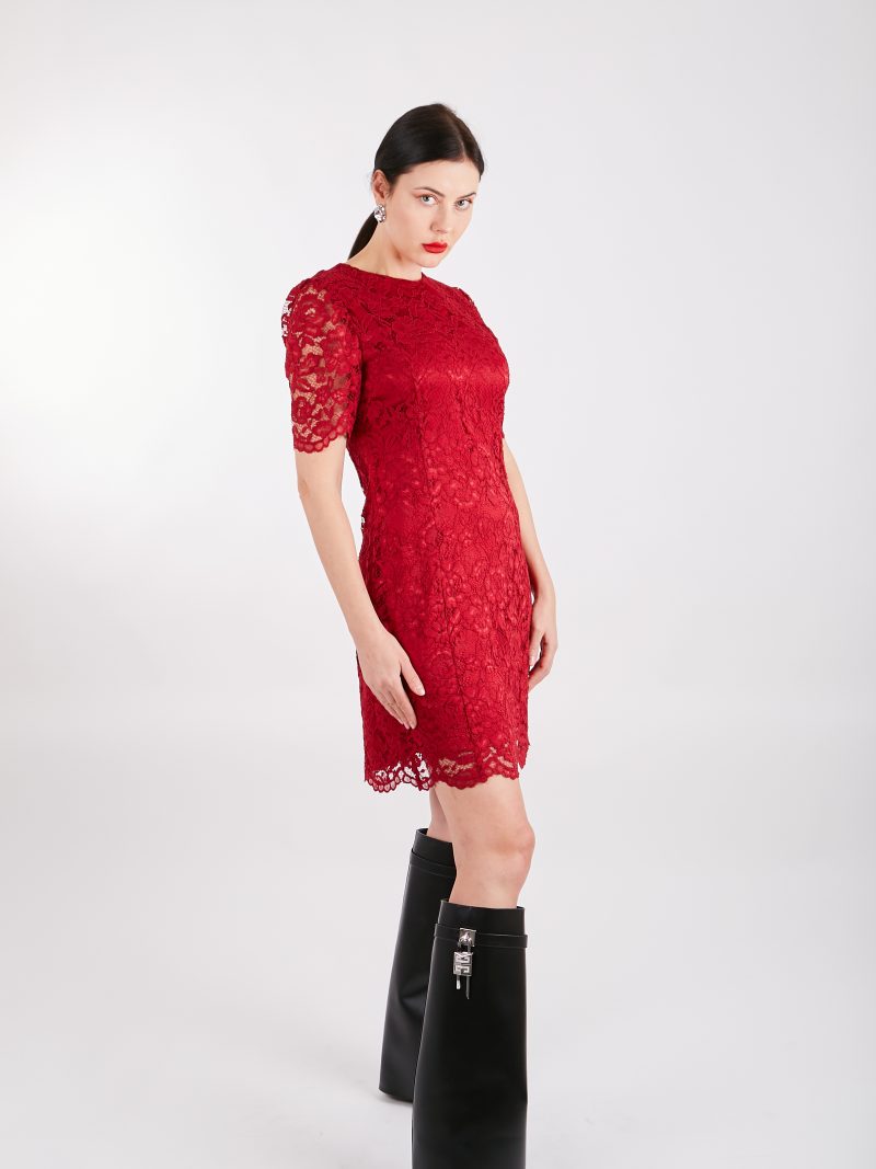 Рокля Red roses dress