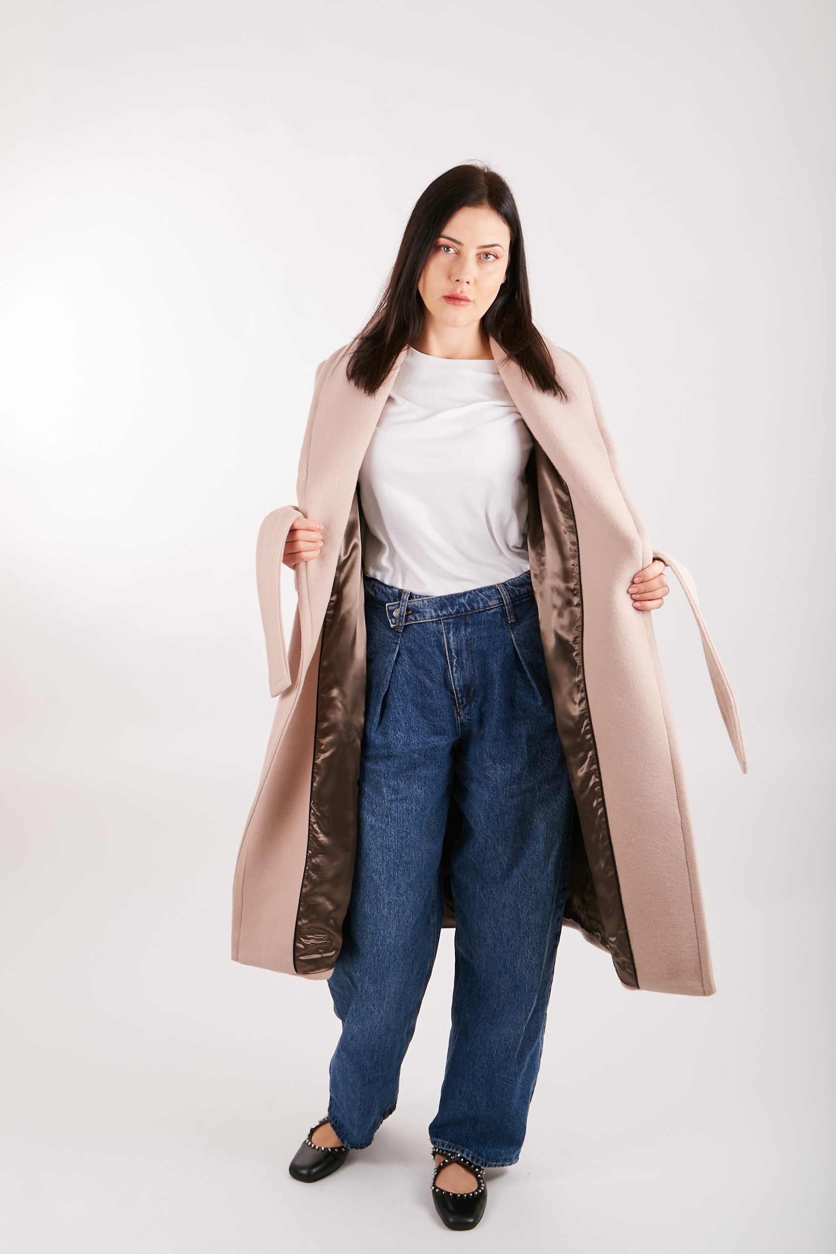 Дамско Палто James coat - Нюд Дамско Палто James coat - Нюд