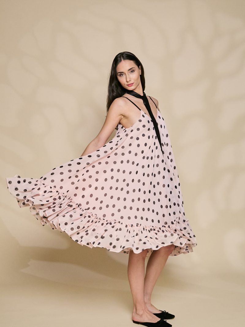 Лятна Рокля Josepha Polka Dot - Розова