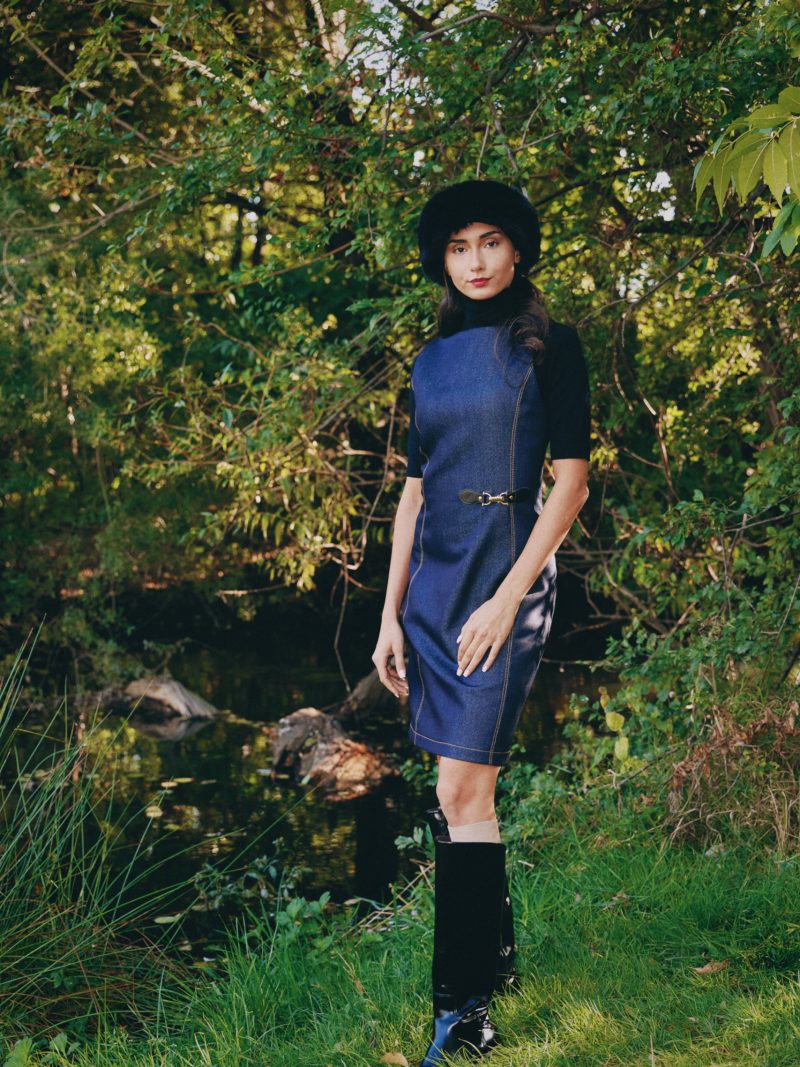 Рокля Pippa short dress - Denim